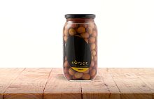 Kürşat 1000cc Ayvalık Naturel Pembe Çizik Zeytin