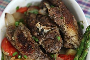 Pratik Fırında Kemikli Kuzu Kol