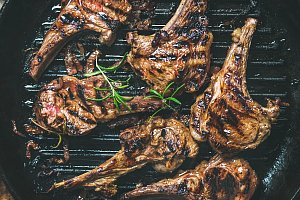 Masala Soslu Karayaka Kuzu Pirzola