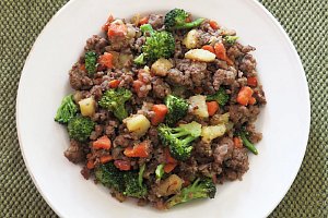 Sebzeli Kıyma Yemeği