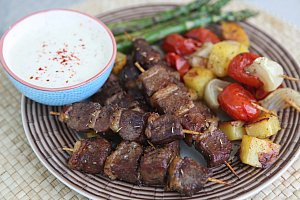 Fırında Kuzu Çöp Şiş