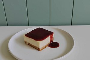 Mor Erik Marmelatlı Cheesecake