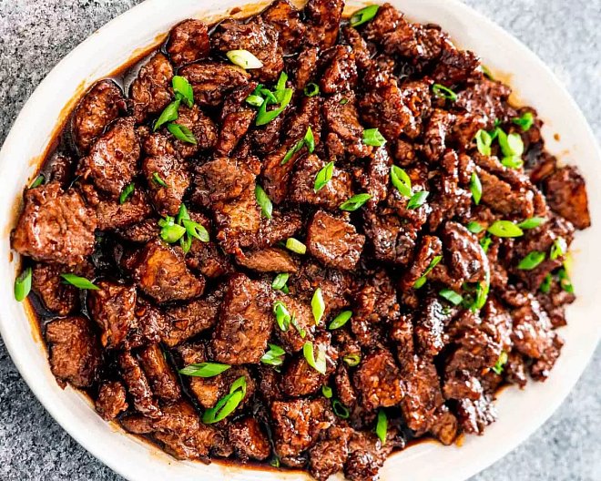 Air Fryer’da Moğol Usulü Biftek